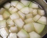 涼品♪シーフードミックス&冬瓜の冷煮物作り方4写真