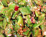 ジャー常備菜 ゴボウとインゲンの胡麻和え作り方4写真