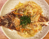 カレイ(魚)の唐揚げと甘酢あんかけ作り方9写真