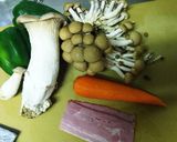 超簡単!野菜とキノコのバターガーリック作り方1写真