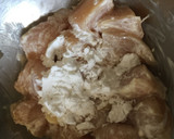 やわらか鶏ささみ大根おろし煮☆梅肉添え作り方3写真