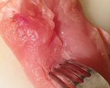 やわらかしっとり鶏胸肉の甘酢あん作り方1写真