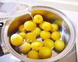 冷凍梅ですぐ飲める★梅シロップ作り方2写真
