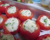 トマトの詰めものとろとろハーブ焼き作り方3写真