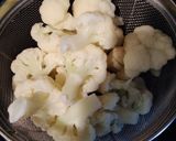 カリフラワーとビーツのカレー粉和え♡作り方1写真