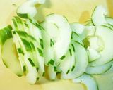 育った大きなきゅうり大量消費◆中華炒め作り方5写真