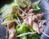 豚肉と野菜の甘みそ炒め♪作り方4写真
