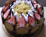 卵・乳なし！さつまいものモンブランタルト作り方17写真