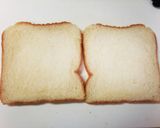 パンを2枚にスライス！作り方5写真