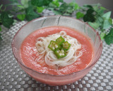 トマトとえごま油の 冷たいスープ♡作り方5写真