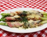 速攻おつまみ♪アスパラのWチーズグリル作り方6写真