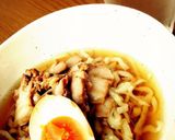 夏休みランチ！角煮とおいしい卵のラーメン作り方12写真