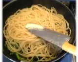ホウレンソウと鮭の和風パスタ作り方9写真
