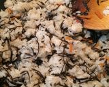 ランチに☆ヒジキ煮リメイクチャーハン☆作り方6写真