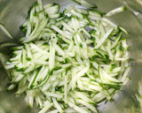 きゅうりともやしの胡麻酢和え作り方1写真