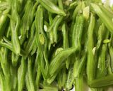 モロッコいんげんと豚肉炒め作り方1写真