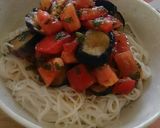 レンジで簡単！なすとトマト大葉のお浸し作り方8写真
