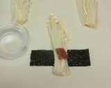 エノキのフライパン焼き♪梅＋でサッパリと作り方4写真