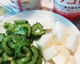 メロンでゴーヤジュース作り方1写真
