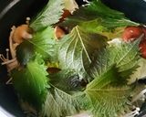 大葉大量消費☆男のストウブで蒸し豚作り方2写真