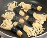 エノキのフライパン焼き♪梅＋でサッパリと作り方9写真