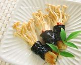 エノキのフライパン焼き♪梅＋でサッパリと作り方10写真