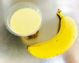 ひんやりスイーツ バナナ＊プリン作り方1写真