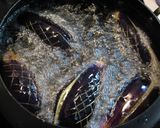 揚げ茄子の大葉味噌はさみ作り方4写真