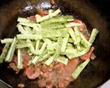 牛肉とゴーヤーとパプリカの味噌炒め作り方7写真