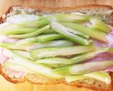 ★ブルーチーズとセロリのハムサンド作り方4写真