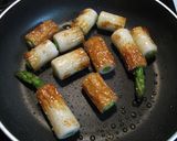 アスパラちくわのゴマ油炒め作り方4写真