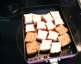 厚揚げの素焼きぽん酢・塩トマト掛け作り方2写真