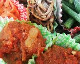 簡単！冷凍豆腐&もやし煮込みハンバーグ作り方9写真