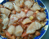 レンジで　簡単！　鶏むね肉の　トマト煮♫作り方4写真