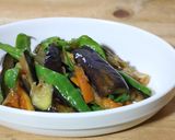 ●麻婆なす●肉なしで夏野菜消費！作り方4写真