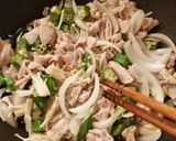 豚肉のさっぱり炒め作り方3写真