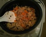簡単！　ニラと　ごぼうの　炊き込みご飯♪作り方9写真