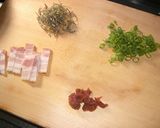 梅じゃこベー炒飯作り方1写真