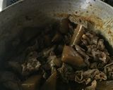 牛肉とコンニャクの煮物作り方7写真
