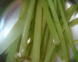 フキとタケノコと豚肉の炒め物作り方4写真