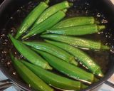 夏の酢の物！オクラとみょうがの和え物作り方1写真