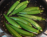 夏の酢の物！オクラとみょうがの和え物作り方1写真