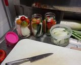 リンゴ酢のさっぱり＆カレー風味ピクルス作り方2写真