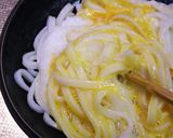 つゆを使わない冷しやまかけ月見うどん作り方4写真