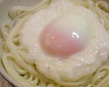 つゆを使わない冷しやまかけ月見うどん作り方5写真