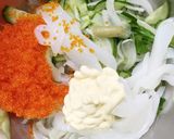 きゅうりとイカのわさびマヨサラダ作り方3写真