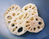 れんこんと豚肉の炊き込みご飯作り方1写真