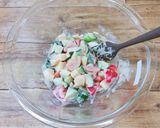 野菜サラダ・オーロラソースドレッシング作り方5写真