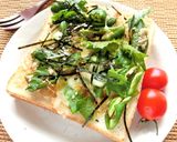 しし唐の海苔おかか醤油トースト作り方5写真