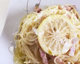 さっぱりウマウマ、レモンクリームパスタ。作り方9写真